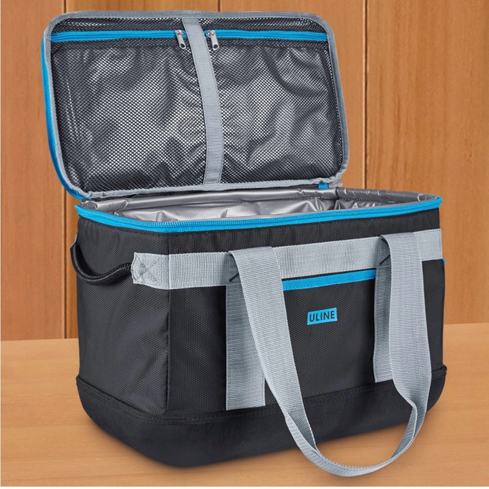 Insulated Cooler With Attached Bottle Opener
